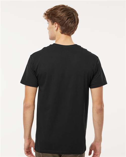 M&O Men's Gold Soft Touch T-Shirt 4800 - Black