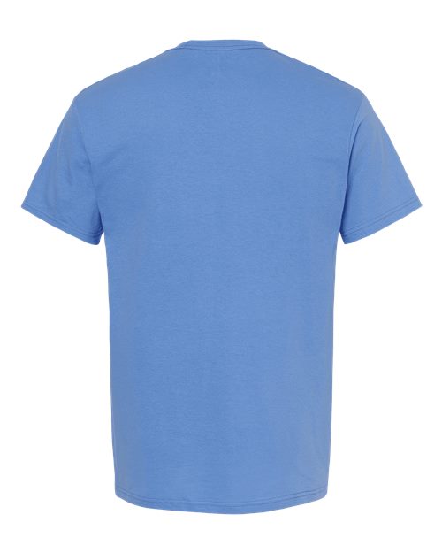 M&O Men's Gold Soft Touch T-Shirt 4800 - Carolina Blue