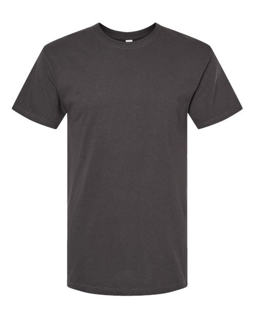 M&O Men's Gold Soft Touch T-Shirt 4800 - Charcoal