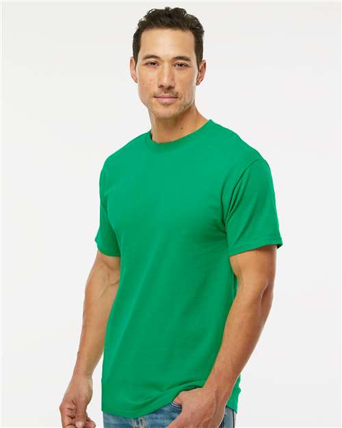 M&O Men's Gold Soft Touch T-Shirt 4800 - Irish Green