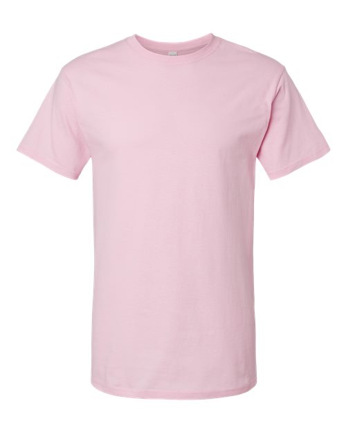M&O Men's Gold Soft Touch T-Shirt 4800 - Light Pink