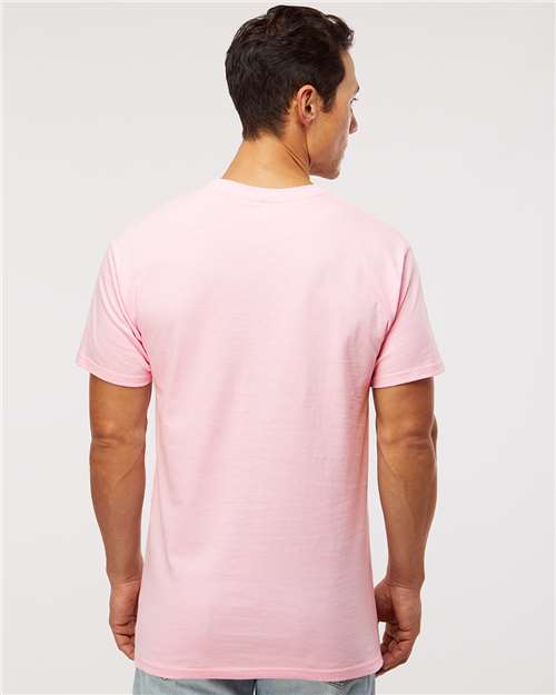 M&O Men's Gold Soft Touch T-Shirt 4800 - Light Pink
