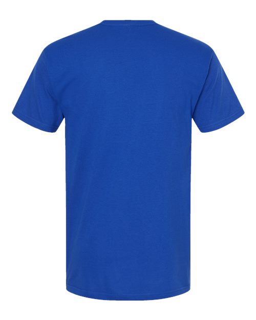 M&O Men's Gold Soft Touch T-Shirt 4800 - Royal