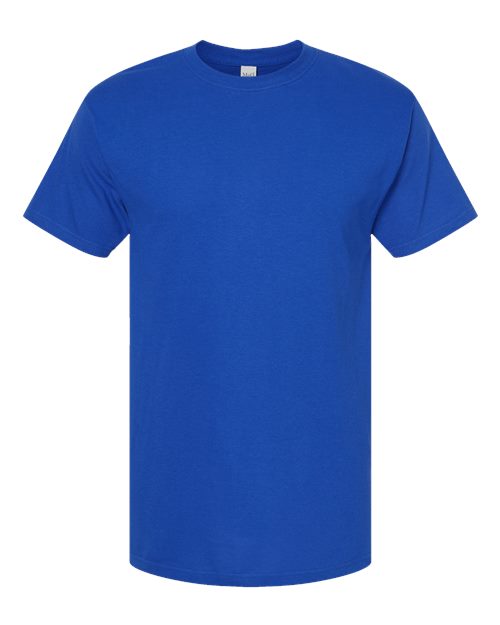 M&O Men's Gold Soft Touch T-Shirt 4800 - Royal