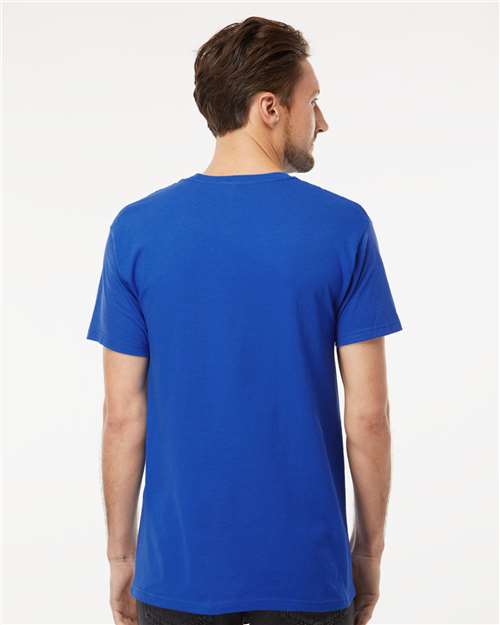 M&O Men's Gold Soft Touch T-Shirt 4800 - Royal