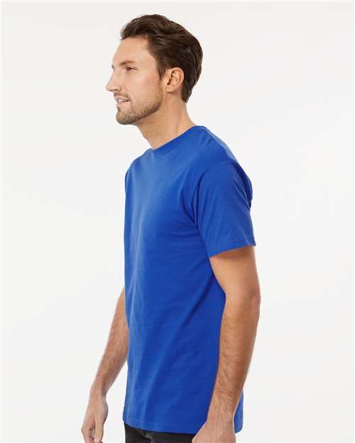 M&O Men's Gold Soft Touch T-Shirt 4800 - Royal