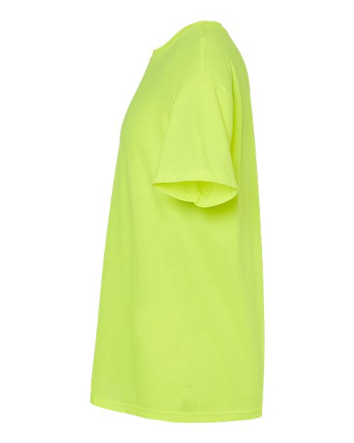 M&O Men's Gold Soft Touch T-Shirt 4800 - Safety Green