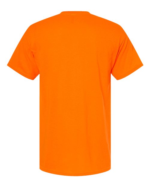 M&O Men's Gold Soft Touch T-Shirt 4800 - Safety Orange
