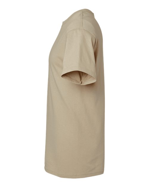 M&O Men's Gold Soft Touch T-Shirt 4800 - Sand