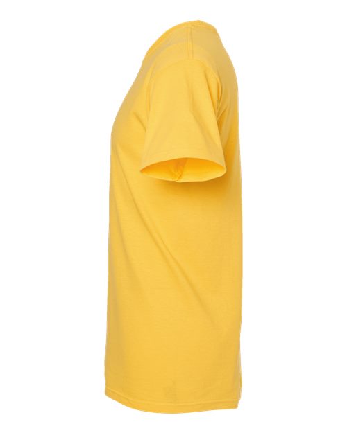 M&O Men's Gold Soft Touch T-Shirt 4800 - Yellow