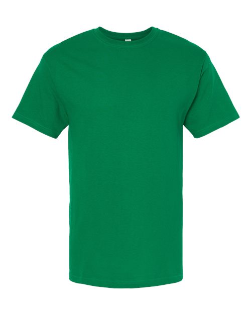 M&O Men's Gold Soft Touch T-Shirt 4800 - Fine Kelly Green