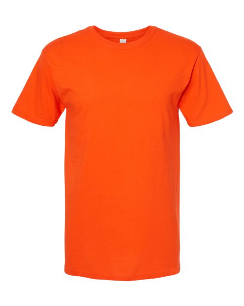 M&O Men's Gold Soft Touch T-Shirt 4800 - Orange