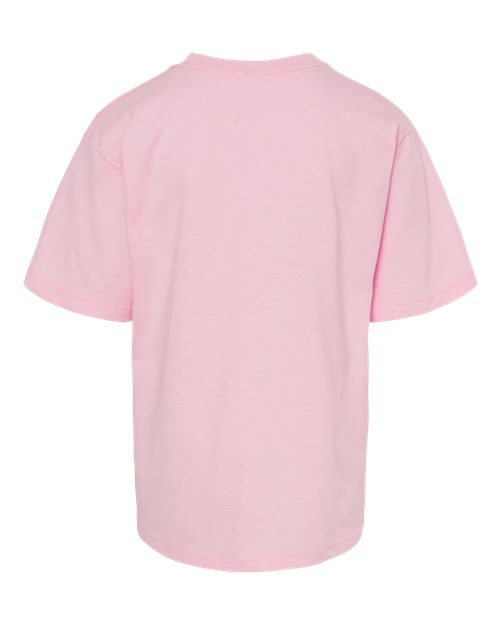 M&O Youth Gold Soft Touch T-Shirt 4850 - Light Pink