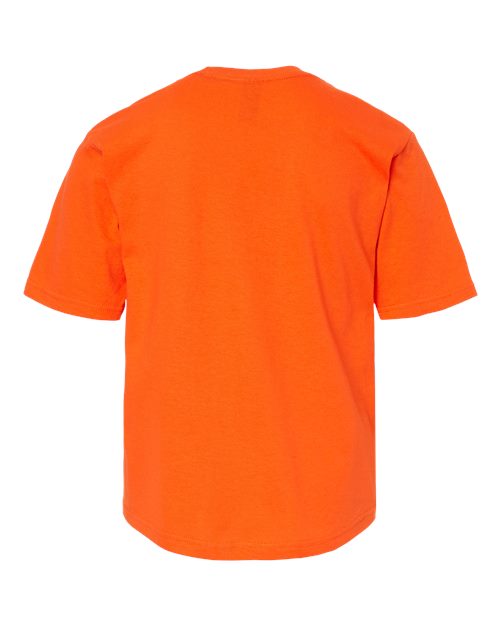 M&O Youth Gold Soft Touch T-Shirt 4850 - Orange
