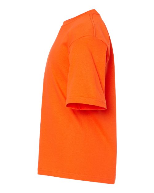 M&O Youth Gold Soft Touch T-Shirt 4850 - Orange