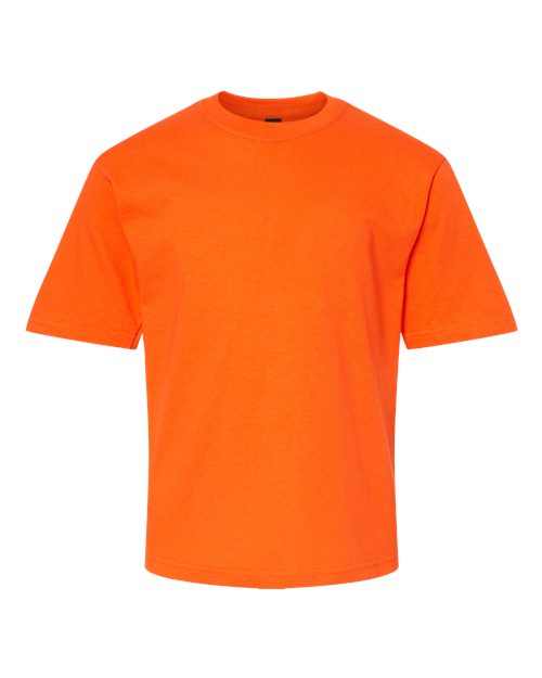 M&O Youth Gold Soft Touch T-Shirt 4850 - Orange