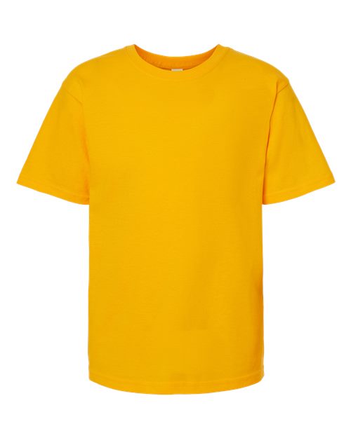 M&O Youth Gold Soft Touch T-Shirt 4850 - Gold