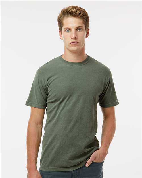M&O Unisex Vintage Garment-Dyed T-Shirt 6500M - Monterey Sage