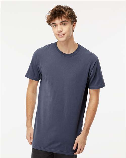 M&O Unisex Vintage Garment-Dyed T-Shirt 6500M - Navy