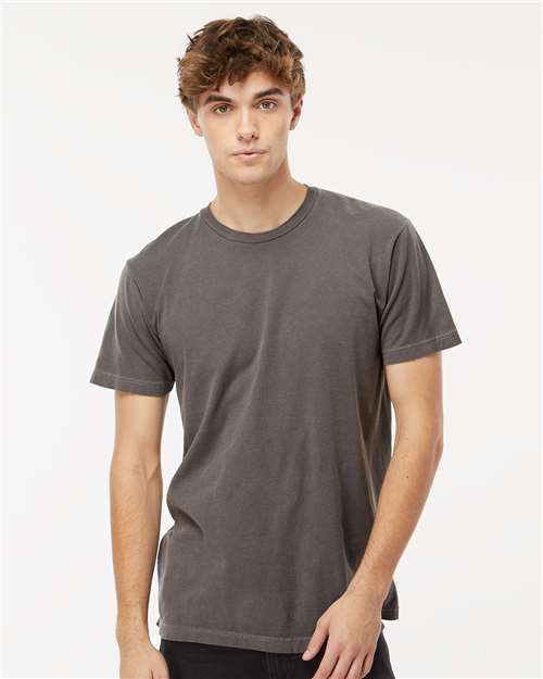 M&O Unisex Vintage Garment-Dyed T-Shirt 6500M - Pepper