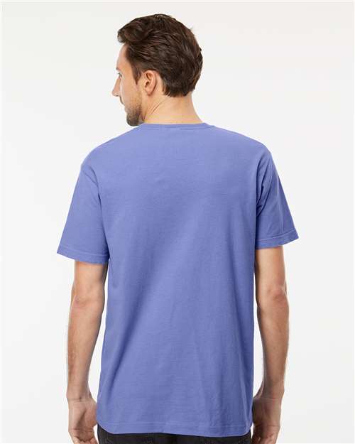 M&O Unisex Vintage Garment-Dyed T-Shirt 6500M - Periwinkle