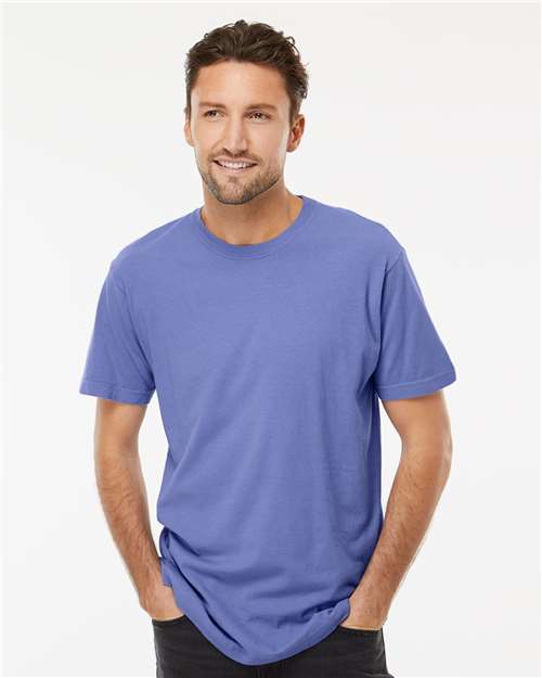 M&O Unisex Vintage Garment-Dyed T-Shirt 6500M - Periwinkle