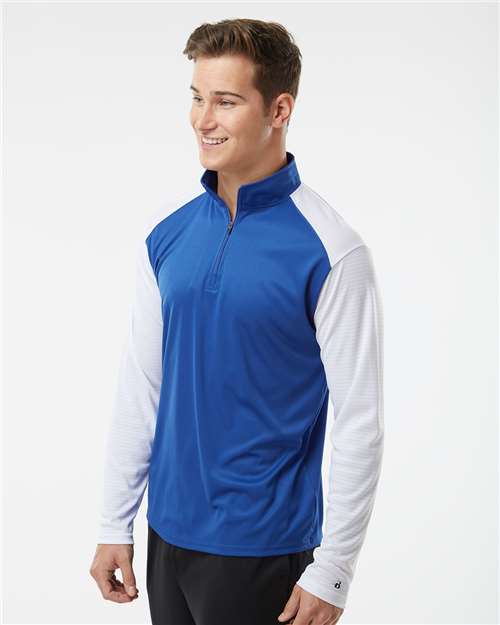 Badger Men's Breakout Quarter-Zip Pullover 4231
